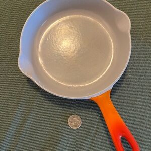 Le Creuset Orange Skillet